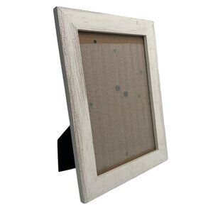 White Distressed Farmhouse Style Wooden Picture Frame 6.5 x 4.5 in Photo